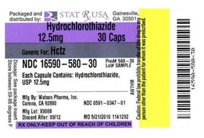 Hydrochlorothiazide 12.5 mg Image (Hydrochlorothiazide 12.5 mg)